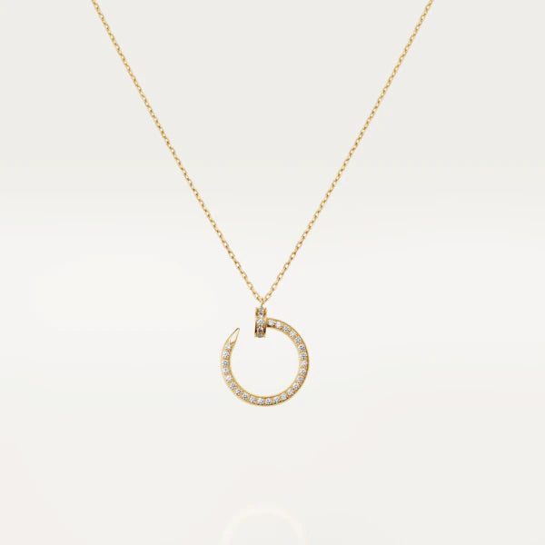 [Imperial] JUSTE NECKLACE GOLD DIAMONDS