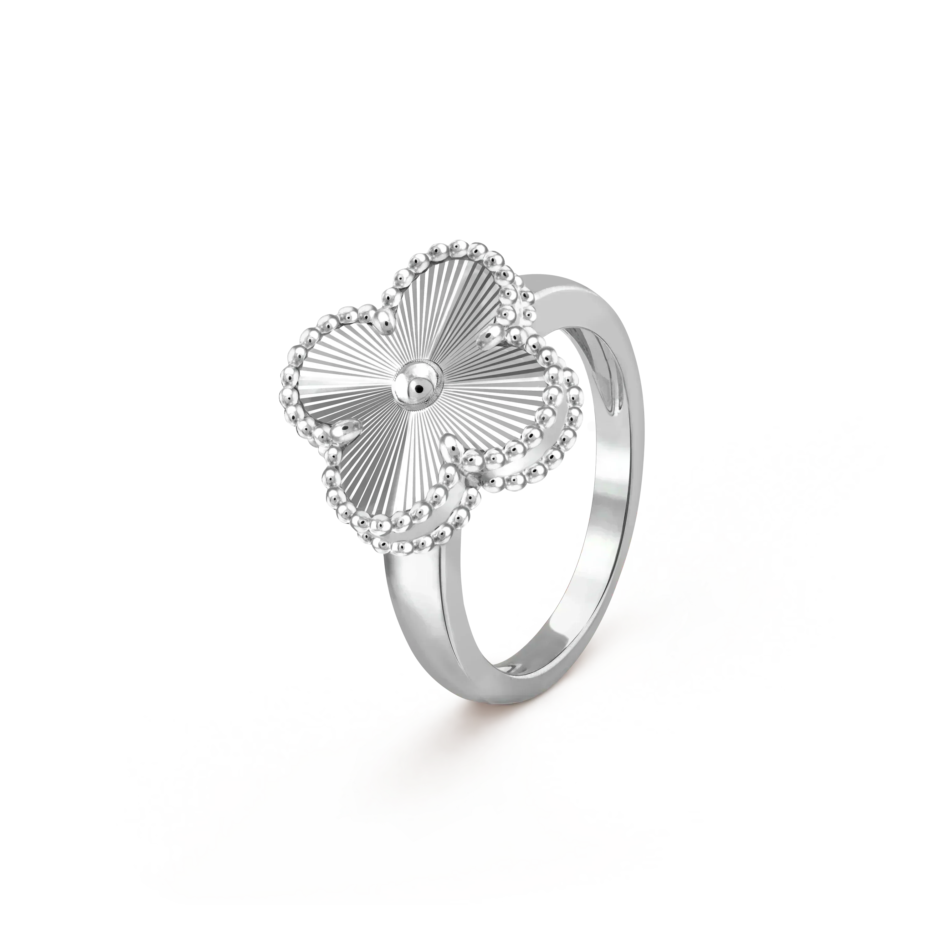 [Imperial] CLOVER SILVER RING