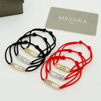 [Imperial] Messika Care(s) pink cord pavé bracelet