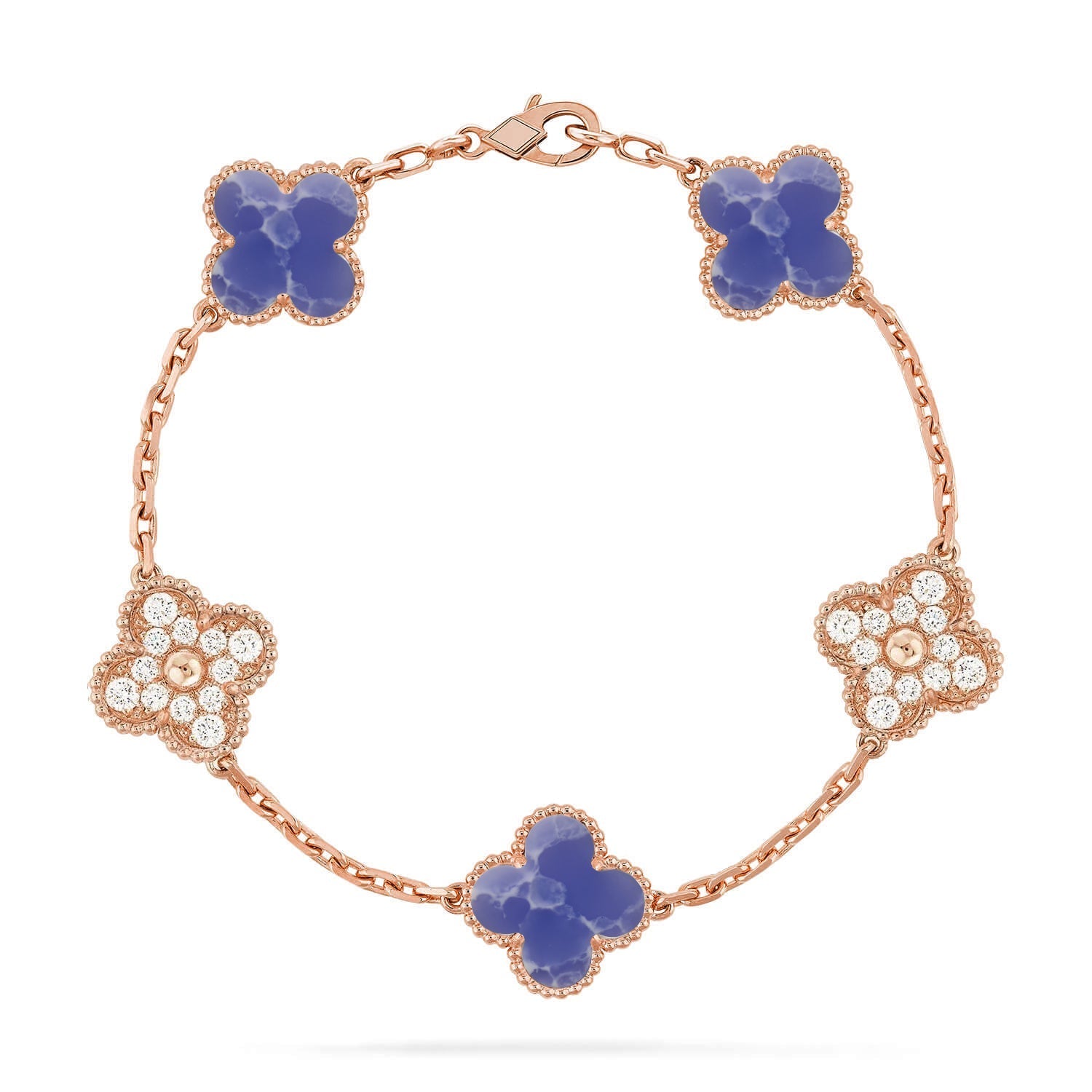 [Imperial]New CLOVER 5 MOTIF BLUE VEINS BRACELET COLLECTION