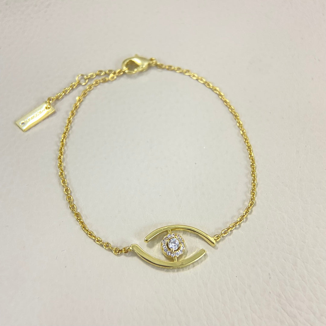[Imperial] Lucky Eye Pave-Set Diamond Bracelet