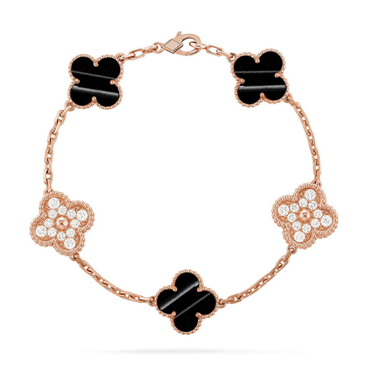 [Imperial]New  CLOVER 5 MOTIF PULSAR STONE BRACELET COLLECTION