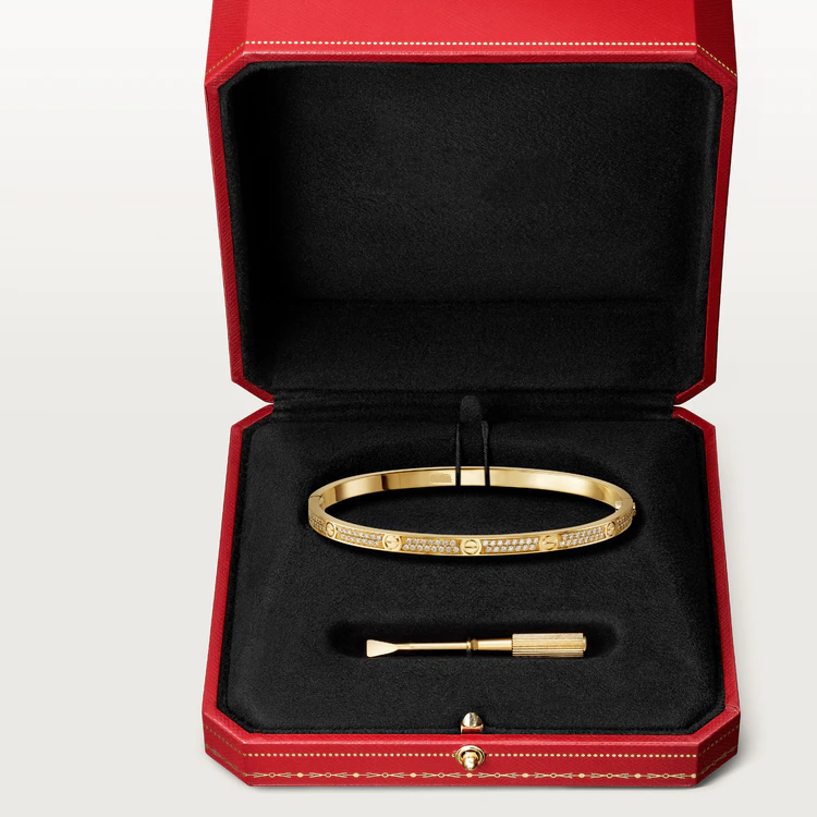 [Imperial] LOVE BRACELET 3.65MM DIAMOND-PAVED