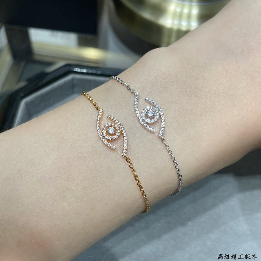 [Imperial] Lucky Eye Pave-Set Diamond Bracelet