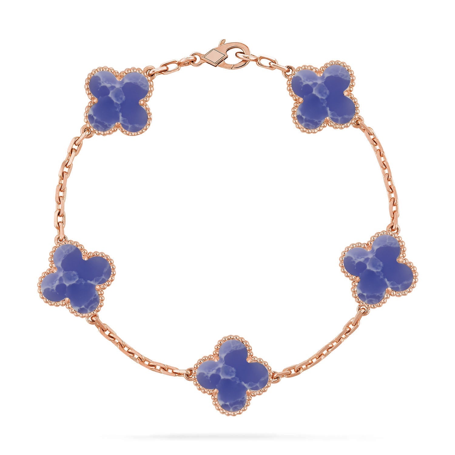 [Imperial]New CLOVER 5 MOTIF BLUE VEINS BRACELET COLLECTION