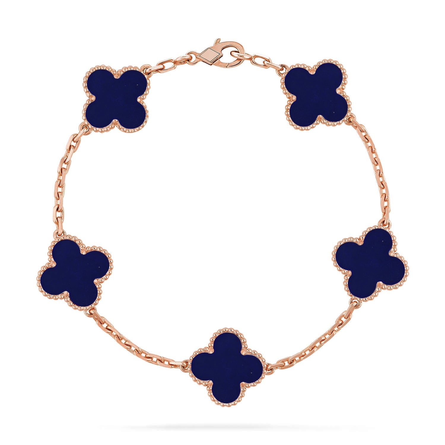 [Imperial]New CLOVER 5 MOTIF LAPIS LAZULI BRACELET COLLECTION