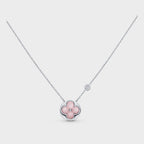 [Imperial] SUN MOTIF PINK MOP SILVER BRACELET