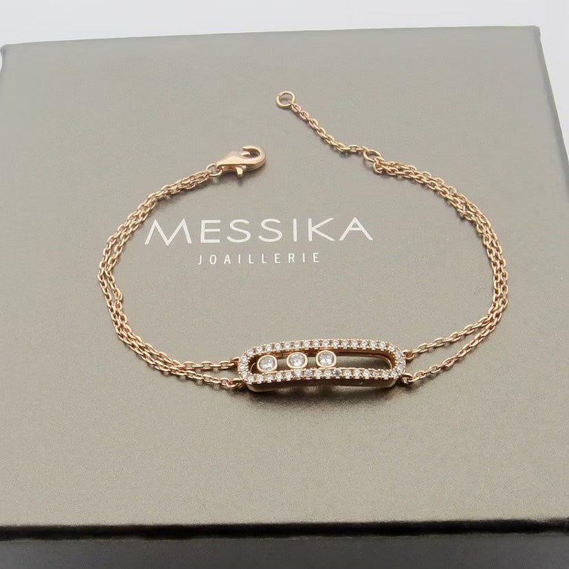 [Imperial]  Move Classique pavé bracelet
