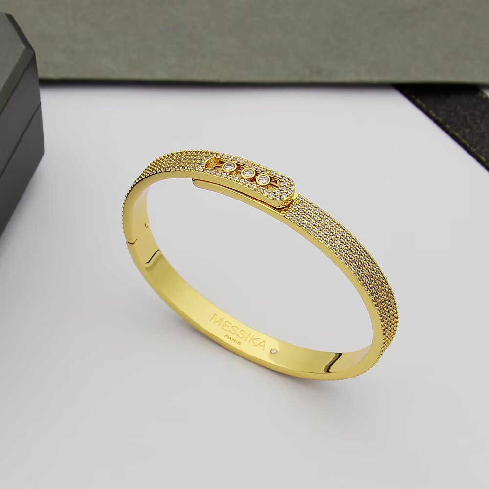 [Imperial] Move Noa Full Pavé Diamond Bangle Bracelet