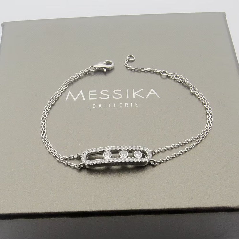 [Imperial]  Move Classique pavé bracelet