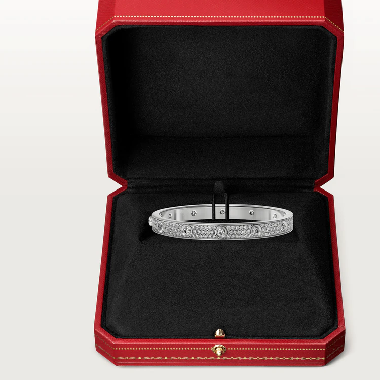 [Imperial] LOVE BRACELET 6.1MM DIAMOND-PAVED 10 BIG DIAMONDS