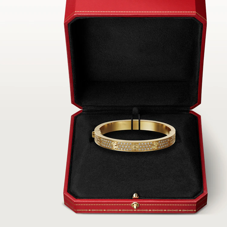 [Imperial] LOVE BRACELET 6.1MM DIAMOND-PAVED