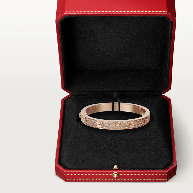 [Imperial] LOVE BRACELET 6.1MM DIAMOND-PAVED
