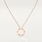 [Imperial] LOVE NECKLACE 16MM 3 DIAMONDS