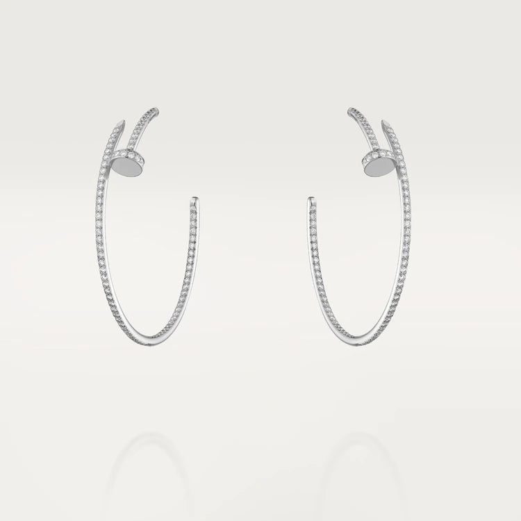 [Imperial] JUSTE EARRINGS FULL DIAMONDS 1.8MM