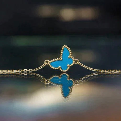 [Imperial] BUTTERFLY TURQUOISE BUTTERFLY BRACELET