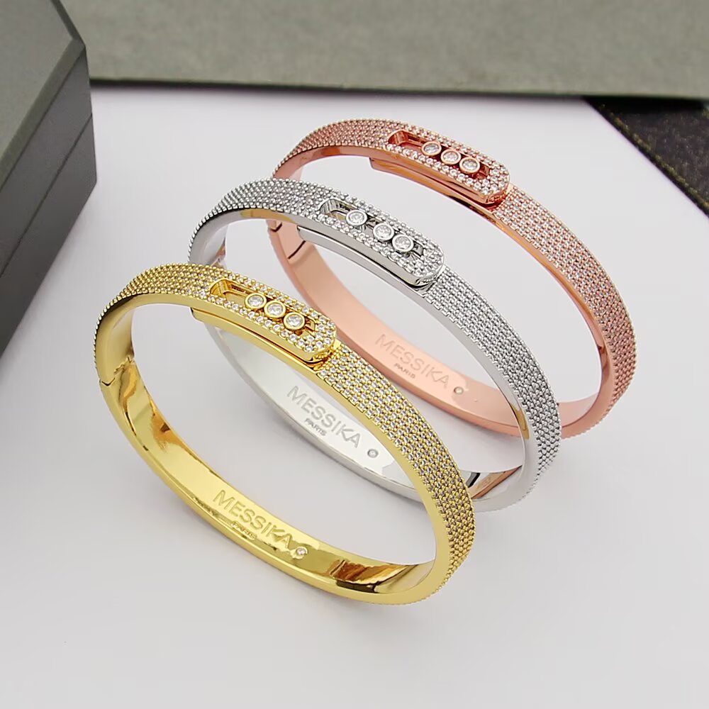 [Imperial] Move Noa Full Pavé Diamond Bangle Bracelet