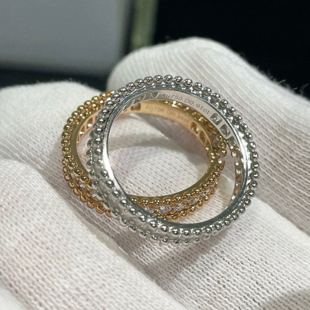 [Imperial] PERLEE DIAMOND ROSE GOLD RING