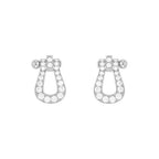 [Imperial] FORCE 10 FULL DIAMOND STUD EARRINGS MINI MODEL
