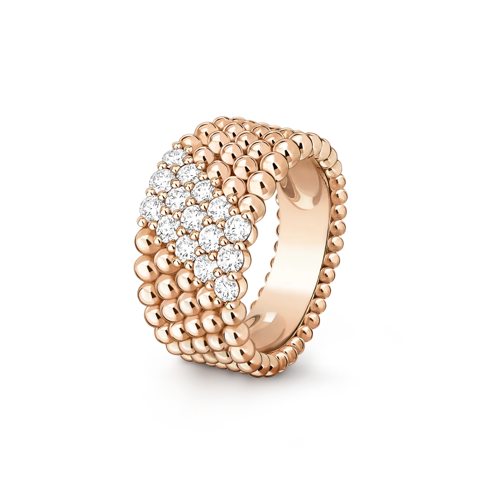 [Imperial]  PERLEE DIAMOND RING ,5-ROW DIAMOND-SET DESIGN