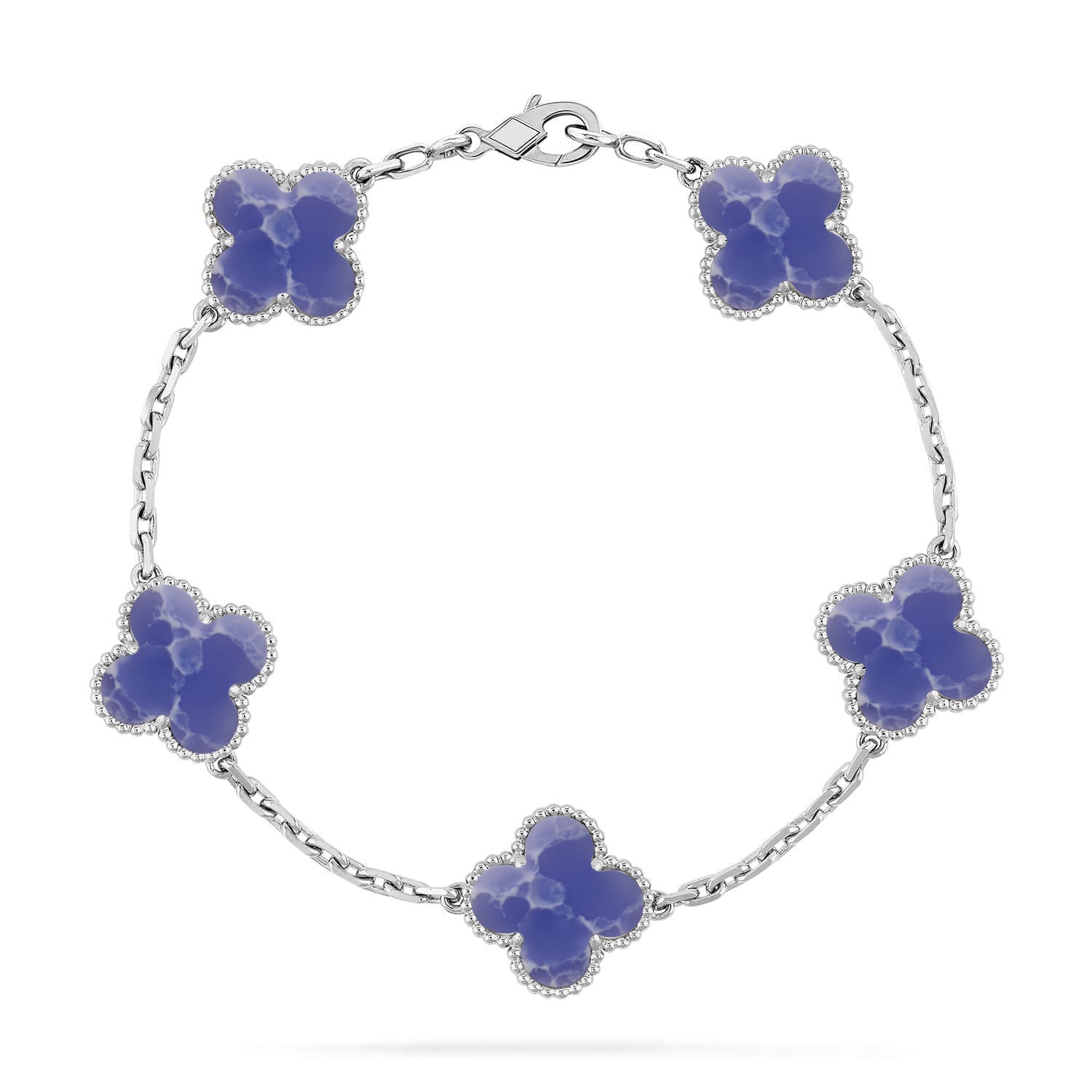 [Imperial]New CLOVER 5 MOTIF BLUE VEINS BRACELET COLLECTION