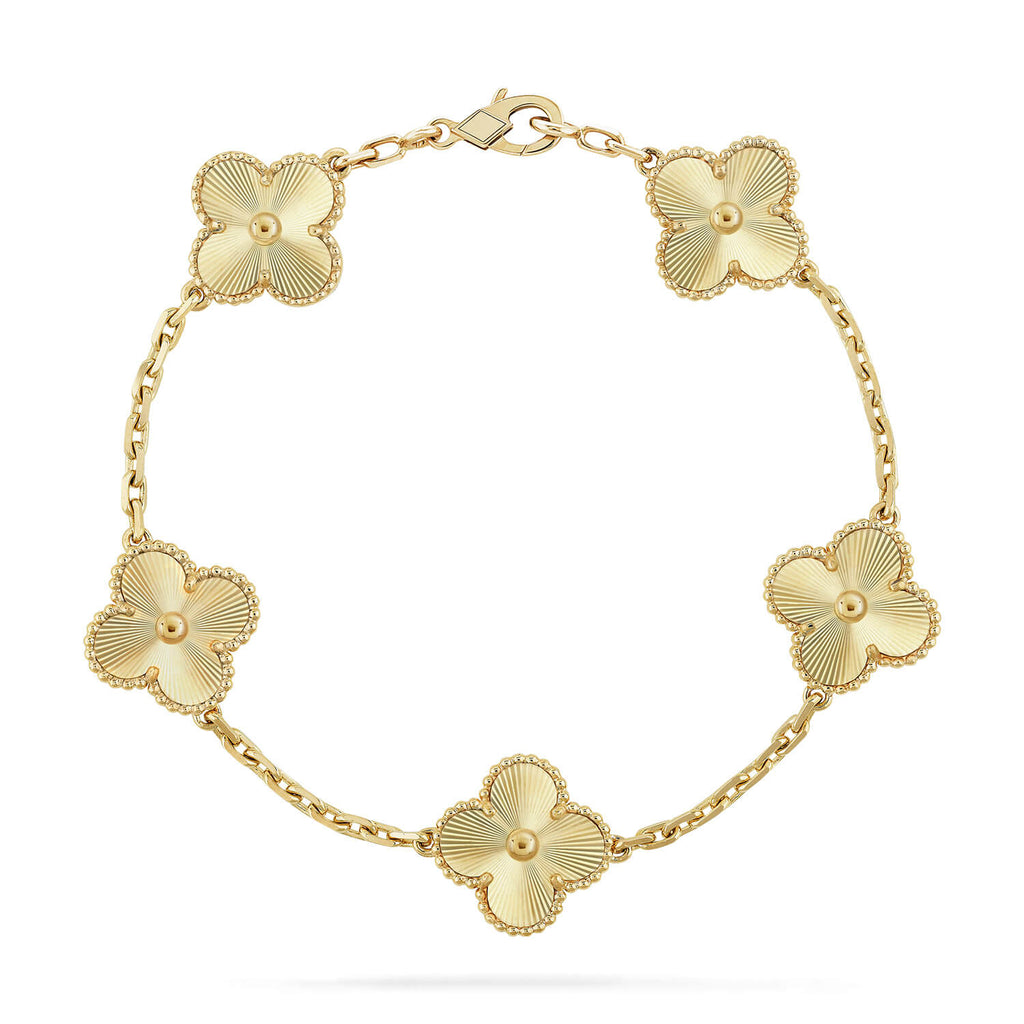 [Imperial]New  CLOVER 5 MOTIF LASER BRACELET COLLECTION