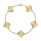 [Imperial]New  CLOVER 5 MOTIF LASER BRACELET COLLECTION