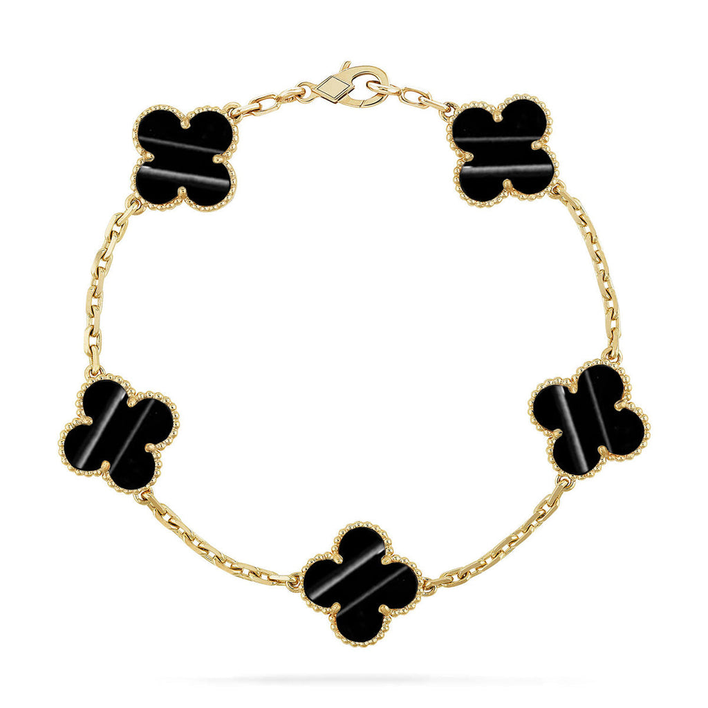 [Imperial]New  CLOVER 5 MOTIF PULSAR STONE BRACELET COLLECTION