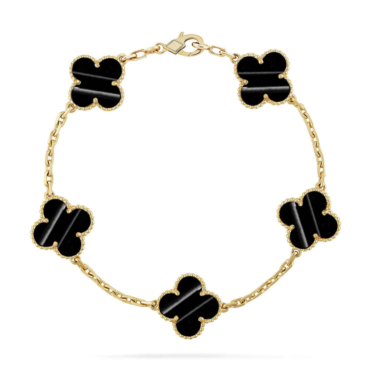 [Imperial]New  CLOVER 5 MOTIF PULSAR STONE BRACELET COLLECTION