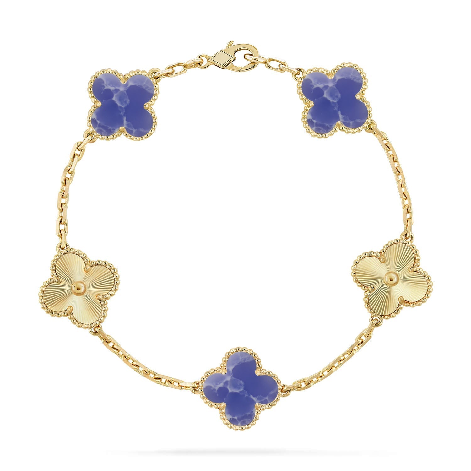 [Imperial]New CLOVER 5 MOTIF BLUE VEINS BRACELET COLLECTION