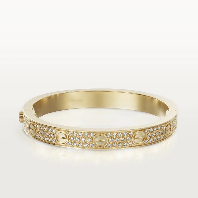 [Imperial] LOVE BRACELET 6.1MM DIAMOND-PAVED