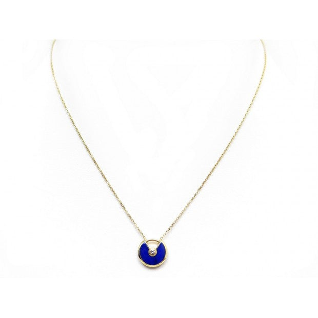 [Imperial] AMULETTE ROSE GOLD AGATE NECKLACE