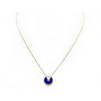 [Imperial] AMULETTE ROSE GOLD AGATE NECKLACE