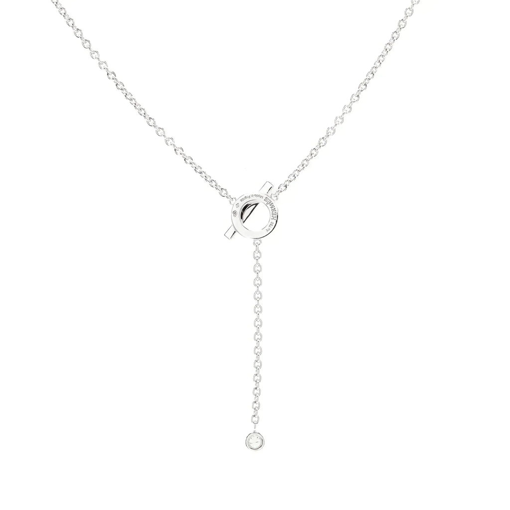 [Imperial] FINESSE SILVER DIAMOND NECKLACE