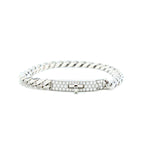 [Imperial] KELLY CHAIN SILVER DIAMOND BRACELET