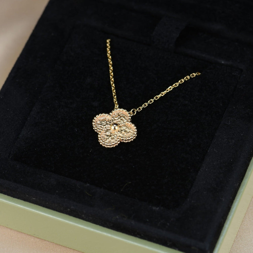 [Imperial] CLOVER 15MM  BRONZING NECKLACE