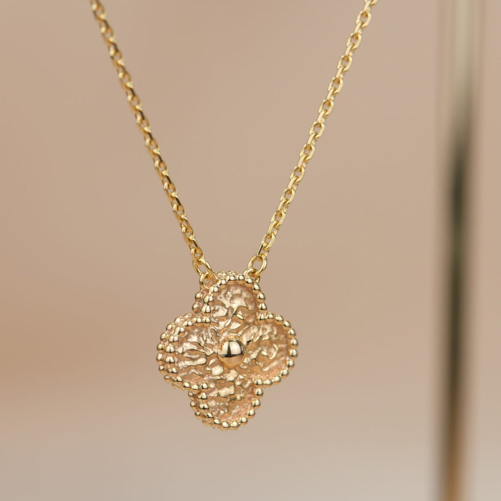 [Imperial] CLOVER 15MM  BRONZING NECKLACE