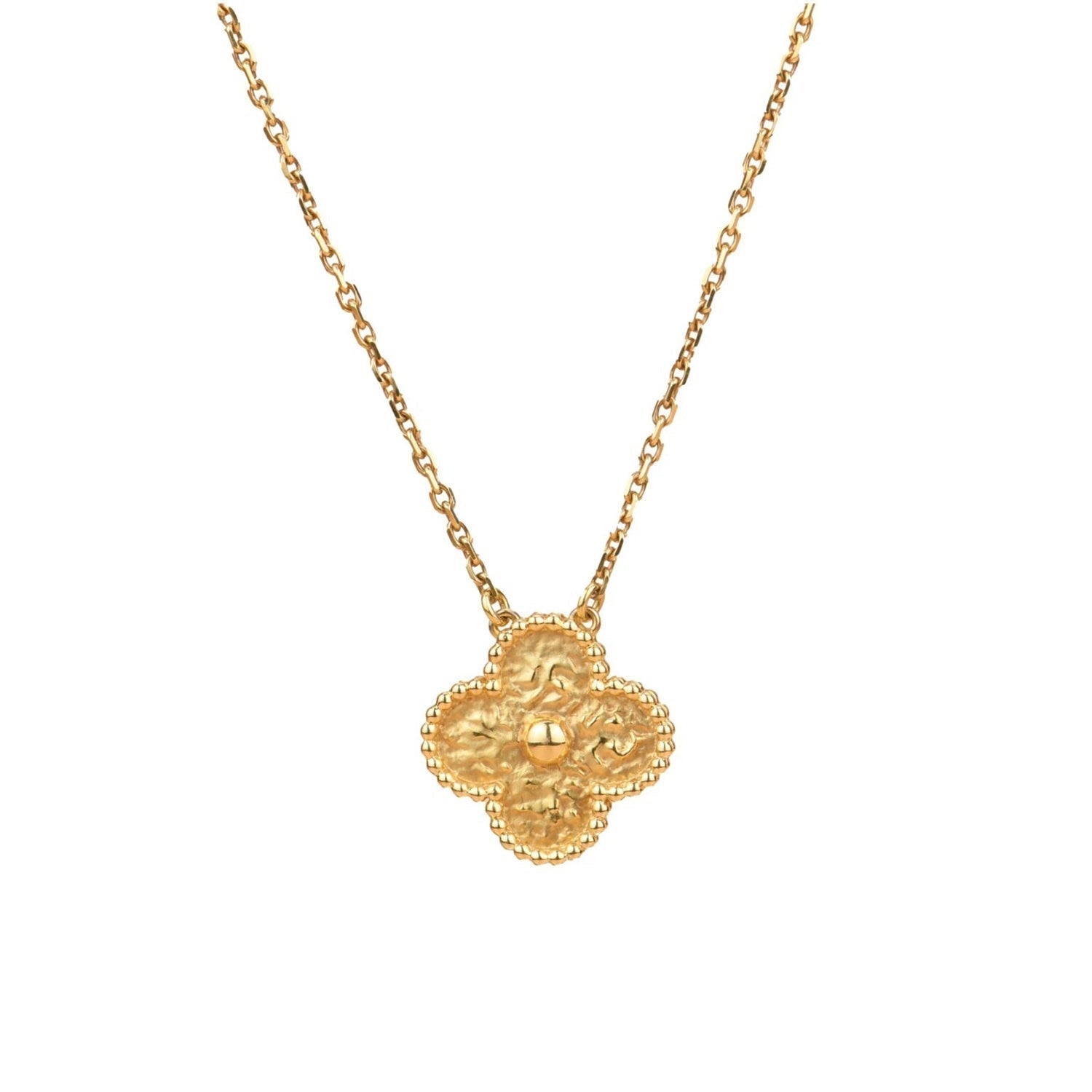 [Imperial] CLOVER 15MM  BRONZING NECKLACE