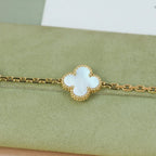 [Imperial]New CLOVER WHITE PEARL MOP 5 MOTIF BRACELET COLLECTION