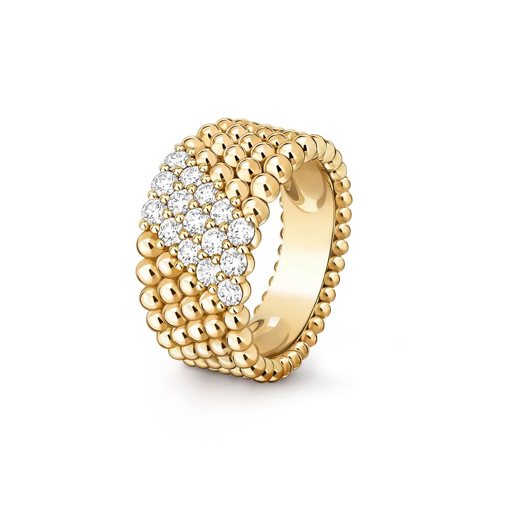 [Imperial]  PERLEE DIAMOND RING ,5-ROW DIAMOND-SET DESIGN