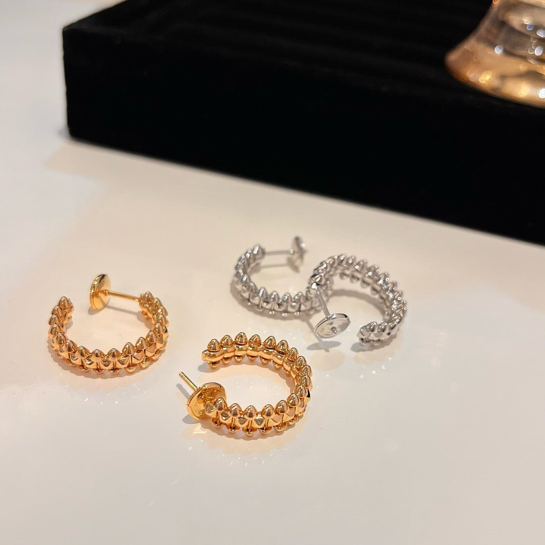 [Imperial] CLASH SMALL HOOP EARRINGS