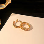 [Imperial] CLASH SMALL HOOP EARRINGS