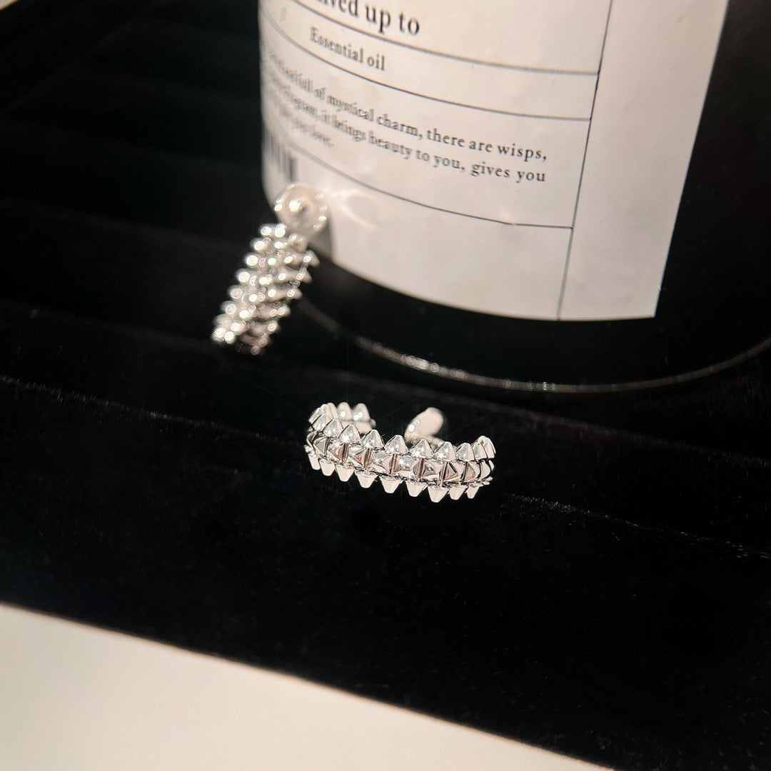 [Imperial] CLASH SMALL HOOP EARRINGS