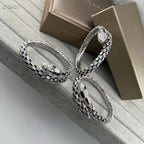 [Imperial] EW OBSIDIAN & DIAMOND SERPENT BRACELET