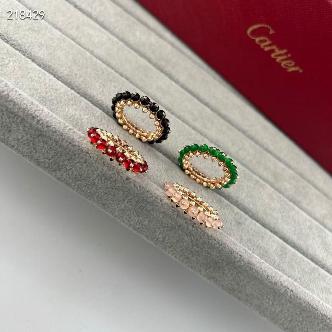 [Imperial] CLASH NEW COLORED GEMSTONE RING
