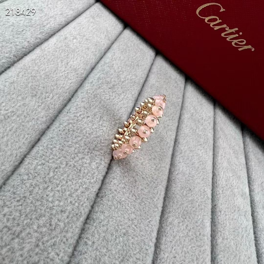 [Imperial] CLASH NEW COLORED GEMSTONE RING