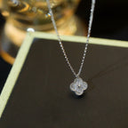 [Imperial] CLOVER MINI 9.5MM PENDANT DIAMOND NECKLACE