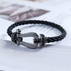 [Imperial] FORCE LARGE SERIES HORSESHOE BLACK SAMURAI BRACELET