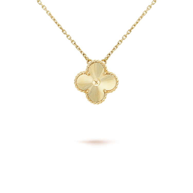 [Imperial] CLOVER 15MM LASER NECKLACE