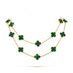 [Imperial] CLOVER 20 MOTIFS MALACHITE GOLD